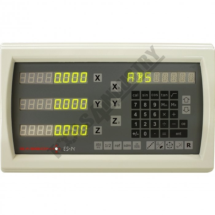 D7143 - ES14-3x 3-Axis Digital Readout Counter - 1µm or 5µm | t4i.com.au