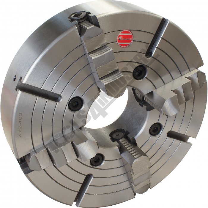 C258 - 4 Jaw Independent Lathe Chuck K72-400 | t4i.com.au