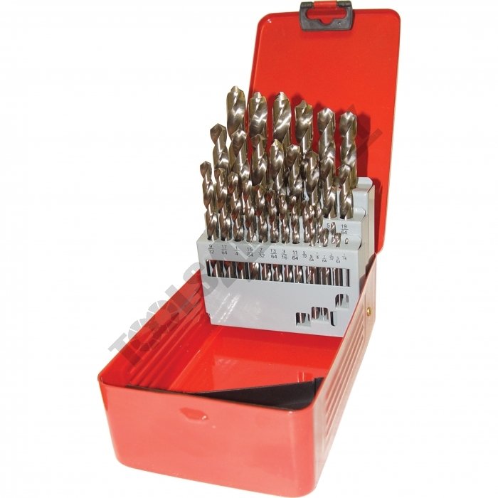 D128 - D128 Imperial Precision HSS Jobber Drill Set - 29 Piece | T4i.com.au