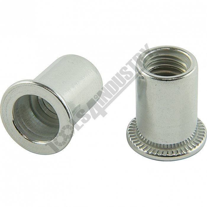 N018 N018 Aluminium Nut Rivets Inserts M8 x 1.25mm