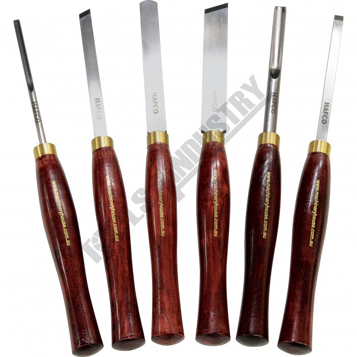 W3036 - CHS6P HSS Wood Turning Tools - 6 Piece Set | t4i.com.au